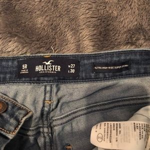 Hollister Distressed Skinny Jeans